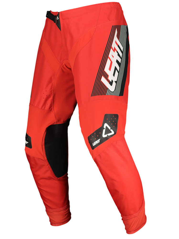 Spodnie cross Leatt Moto 4.5 czerwono-czarne