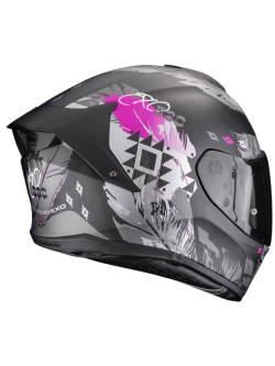 Kask integralny Scorpion EXO-530 AIR Hadji czarno-różowy matowy