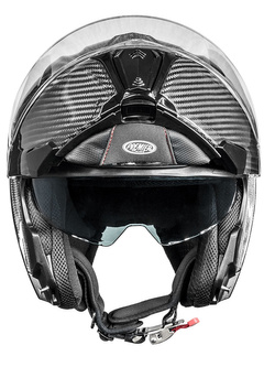 Kask szczękowy Premier Legacy GT Carbon czarny