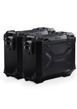 Zestaw: kufry boczne + stelaże PRO TRAX ADV SW-Motech Yamaha MT-07 Tracer (16-23) [poj.: 2 x 37 L] czarne