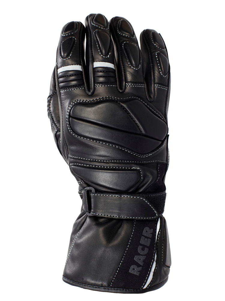 Skórzane rękawice motocyklowe Racer PSG 1