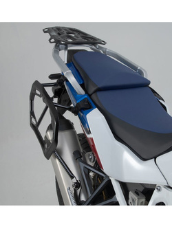 Zestaw: kufry boczne + kufer centralny + stelaże 45/37/38 TRAX ADV do Honda CRF1100 L Africa Twin/ Adventure Sports (19-), Africa Twin ES/ Adventure Sports ES (23-) czarne