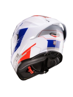 Kask integralny Caberg Roxter Colt biało-niebiesko-czerwony