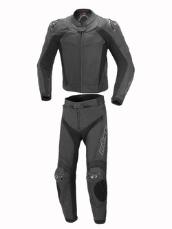 Kombinezon motocyklowy dwuczęściowy Büse Assen czarny