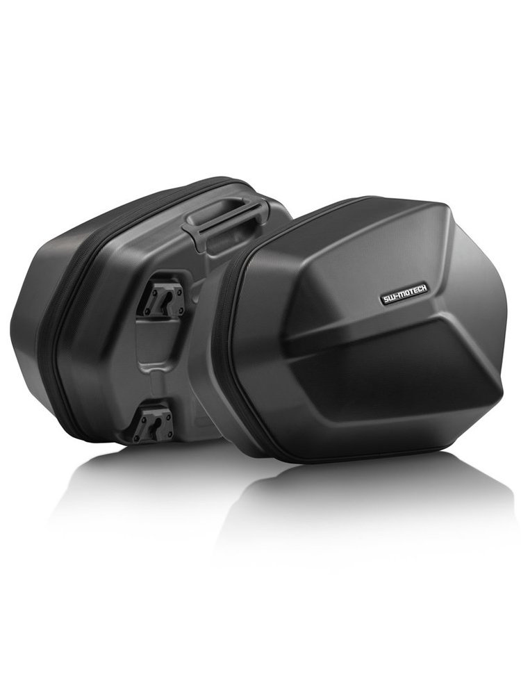 Zestaw: kufry boczne + stelaż PRO ABS ® Aero System Sw-Motech do Ducati Multistrada V4 / S / V4 Pikes Peak (20-)/ Rally (23-)