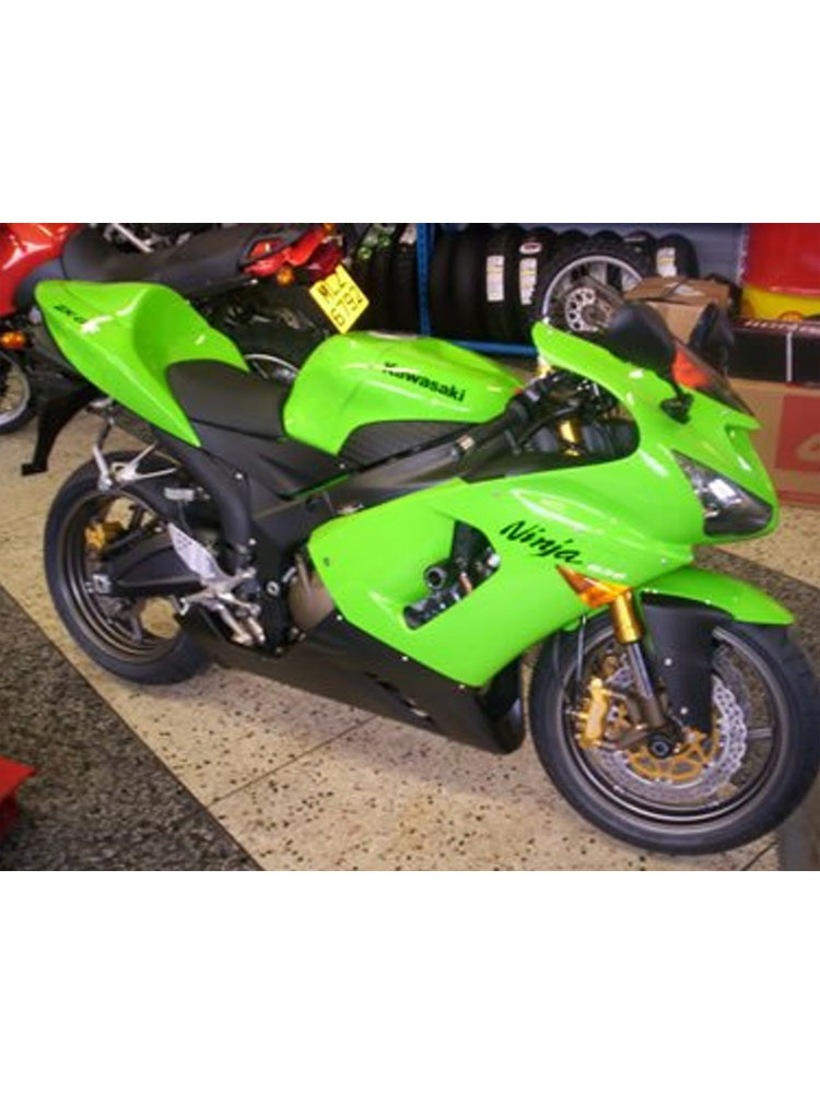 Crash pady R&G do Kawasaki ZX6-R (05-06) czarne