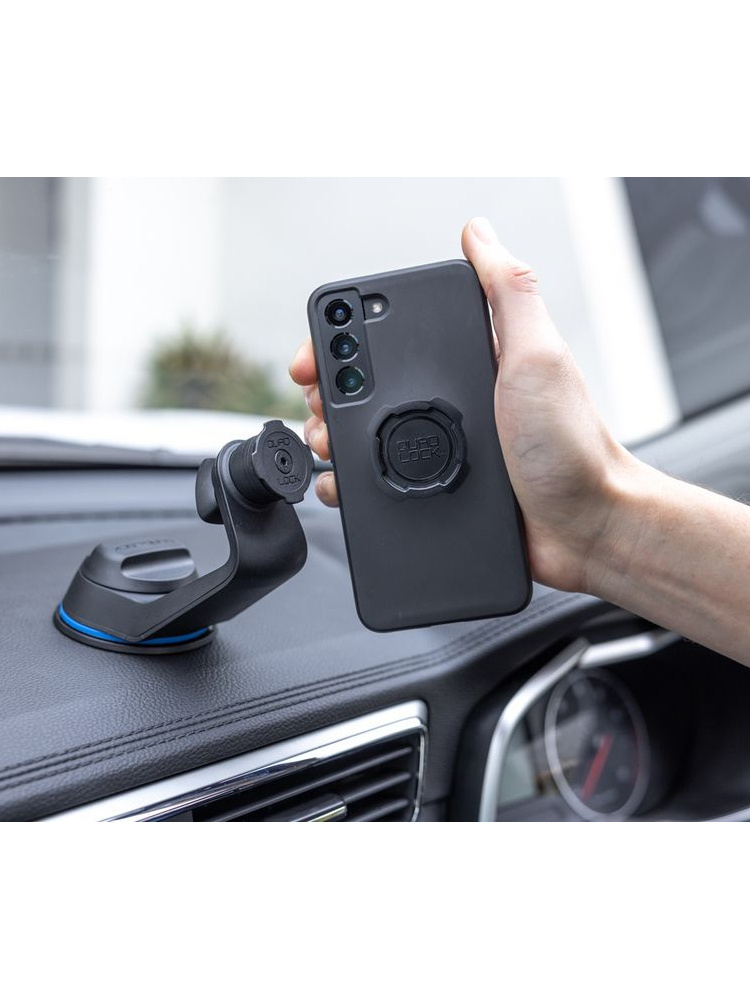 Zestaw do samochodu: etui na telefon Samsung Galaxy A34 + mocowanie Quad Lock