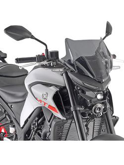 Szyba motocyklowa Givi do Yamahy MT-03 321 (20-24) przyciemniana [mocowanie w zestawie]