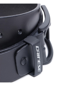Pas skórzany Dainese czarny