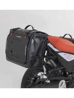 Sakwy wodoodporne SysBag WP L/L SW-Motech + stelaże PRO BMW R12 G/ S (25-) [poj.: 2 x 27-40L]