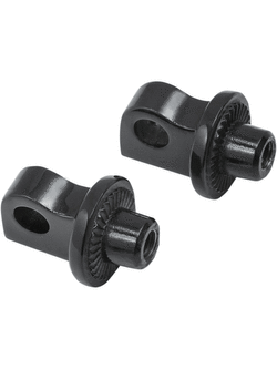 Podesty Premium Mini czarne + adaptery 8888 Kuryakyn do Harley Davidson (wybrane modele)