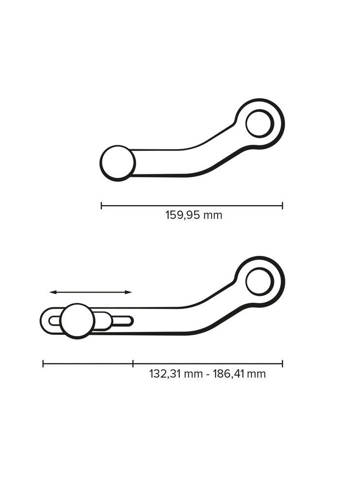 Dźwignia zmiany biegów Sw-Motech Triumph Tiger 900 / GT / Rally / Pro (19-)