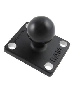 Głowica obrotowa RAM z kwadratową podstawą do nawigacji Garmin zumo, TomTom Rider i Urban Rider