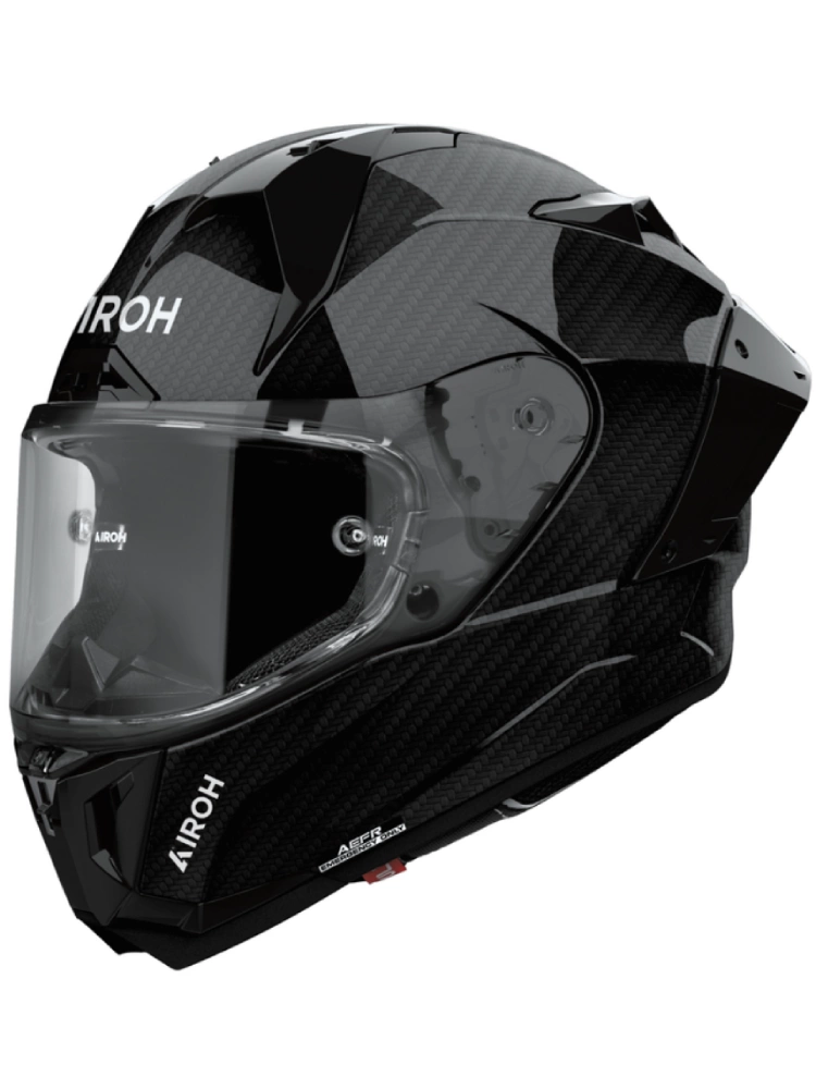 Kask integralny Airoh Gp 800 Carbon czarny połysk