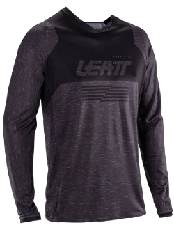 Bluza enduro Leatt Moto 4.5 Lite Stealth czarna