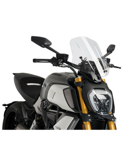 Owiewka PUIG Naked New Generation Ducati Diavel 1260/ S (19-23) przezroczysta