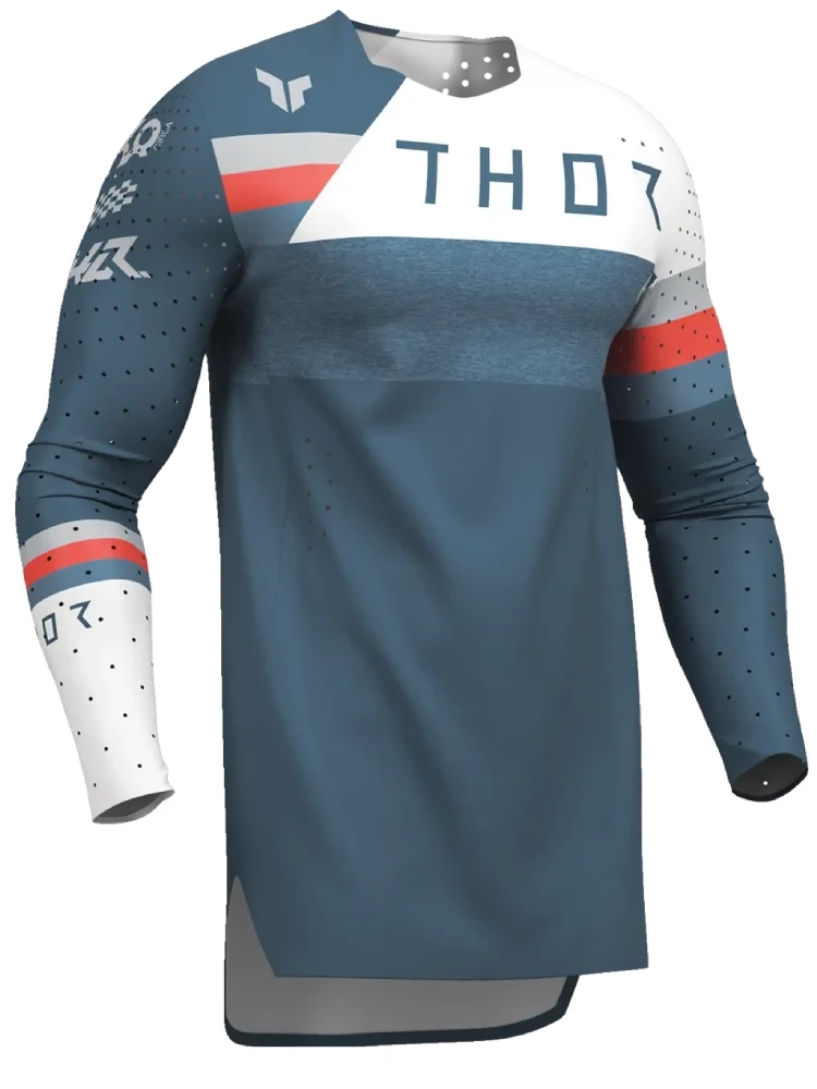 Bluza enduro Thor Sportmode League niebiesko-biała