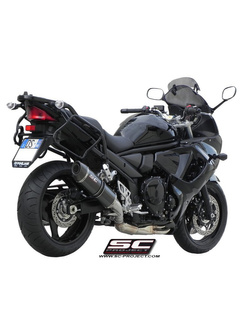 Tłumik SC-Project Oval Carbon / Titanium - Suzuki GSF 1250 Bandit [07-12]