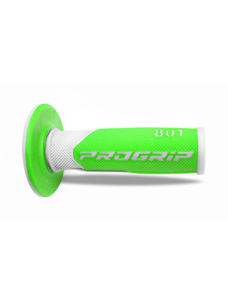Manetki off-road Progrip 801 biało-zielone fluo