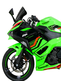 Szyba motocyklowa MRA "R" Kawasaki Ninja 500 SE (24-) czarna
