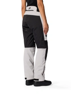 Spodnie motocyklowe damskie tekstylne REV’IT! Convergent H2O szaro-czarne