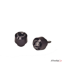 Końcówki kierownicy PUIG do BMW F800 R 09-14 - krótkie (czarne)