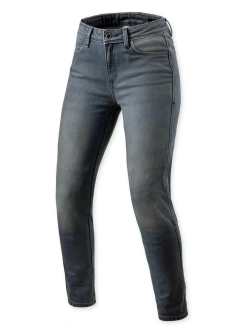 Jeansy motocyklowe damskie REV’IT! Marley SK szare