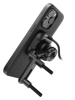Uchwyt motocyklowy na klamkę hamulca/sprzęgła Peak Design Mobile z ładowaniem czarny