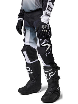 Spodnie cross dziecięce Fox 180 Leed czarno-białe
