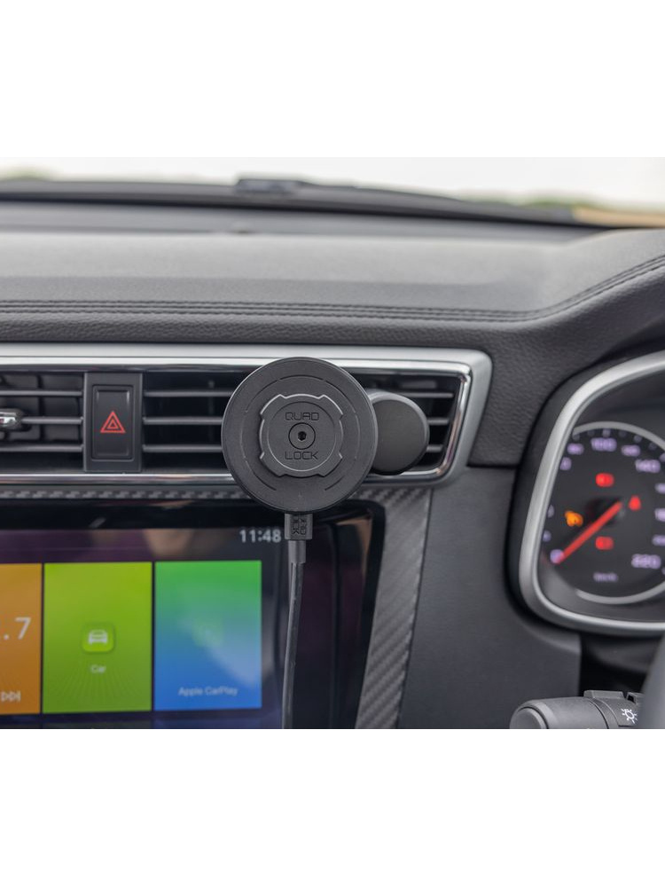 Zestaw do samochodu: etui MAG na telefon Samsung Galaxy S25 Edge (magnetyczne) oraz mocowanie Quad Lock