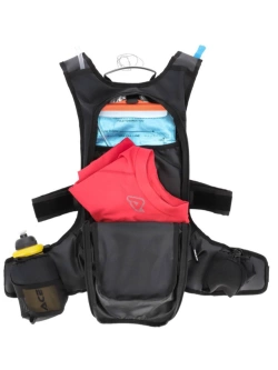 Plecak enduro Acerbis X-Storm Logo z bukłakiem 3 litry, czarno-biały [pojemność: 14.5 l]