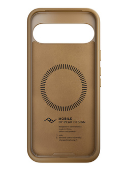 Etui Peak Design Mobile Everyday Clarino do smartfona Google Pixel 9 Pro XL brązowe