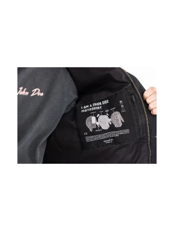 Kurtka motocyklowa tekstylna John Doe Maverick czarna