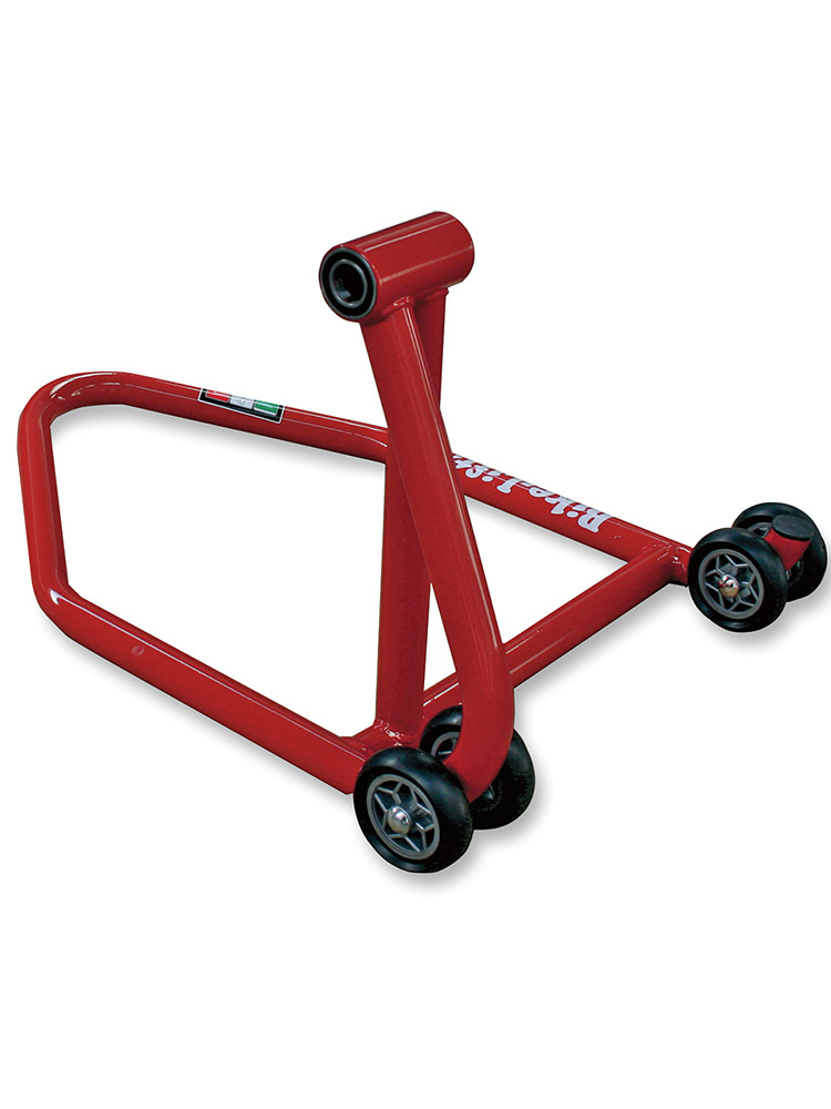 Podnośnik motocyklowy na tył Bike Lift RS-16/R czerwony pod monowahacz [prawostronny; bez pinów]