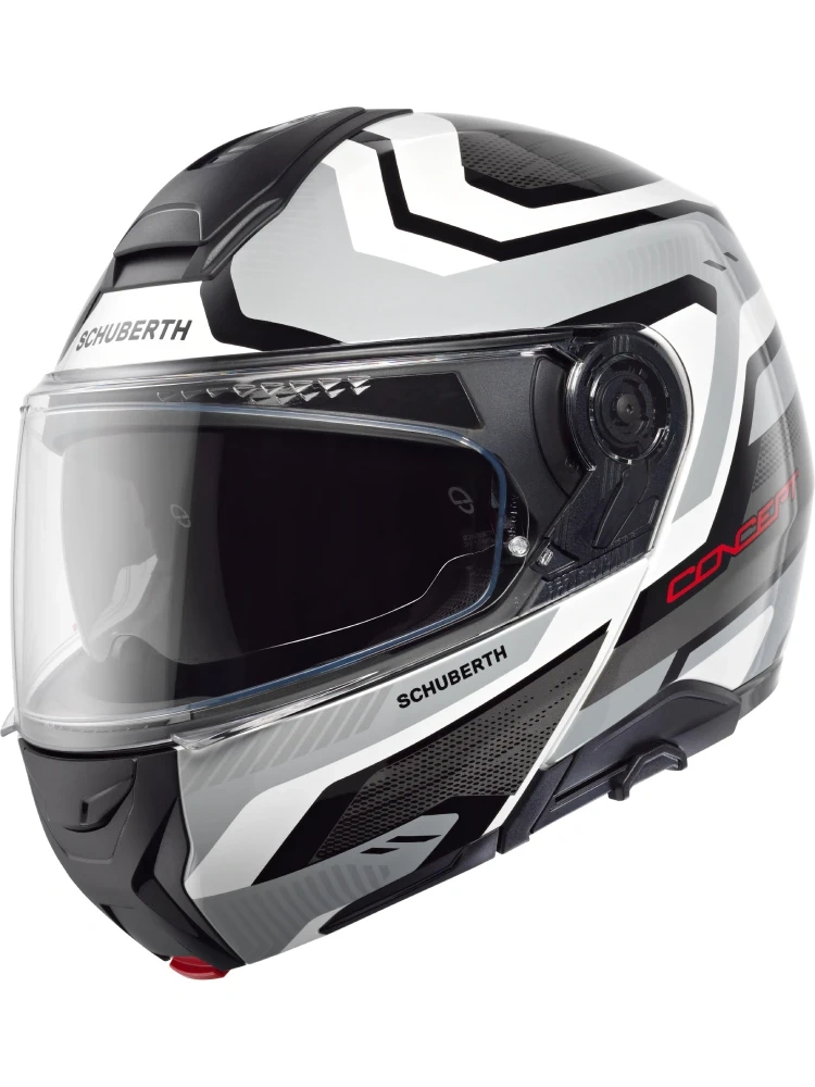 Kask szczękowy Schuberth Concept Kinetic srebrno-biało-szary