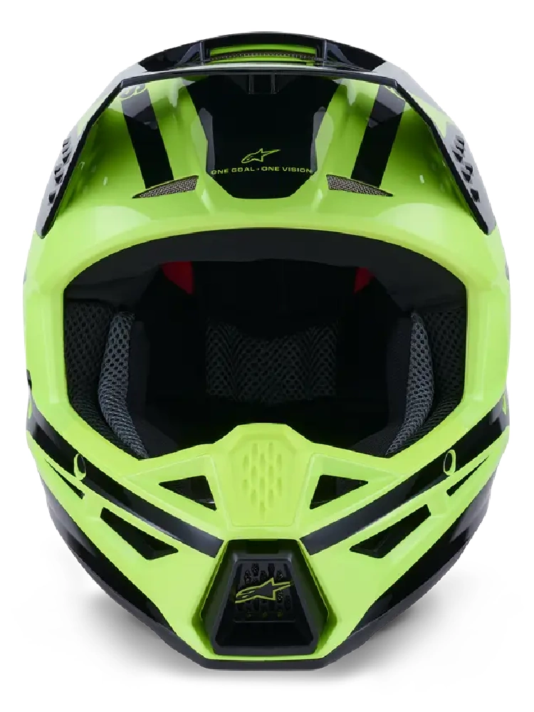 Kask enduro Alpinestars SM3 Heat czarno-zielone