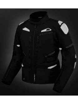 Kurtka motocyklowa tekstylna Shima Dune czarna