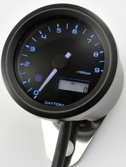 Obrotomierz cyfrowy Daytona Products Velona48 czarny, 3 kolory LED [9000RPM]