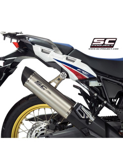 Tłumik Owalny SC-Project do Honda CRF1000L AFRICA TWIN [15-17]