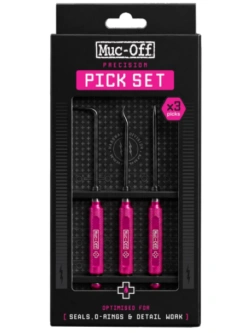 Zestaw precyzyjnych narzędzi typu pick Muc-Off [zestaw 3 elementów]