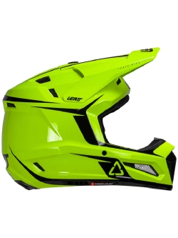 Kask enduro Leatt Moto 3.5 z goglami szaro-czarnymi-fluo