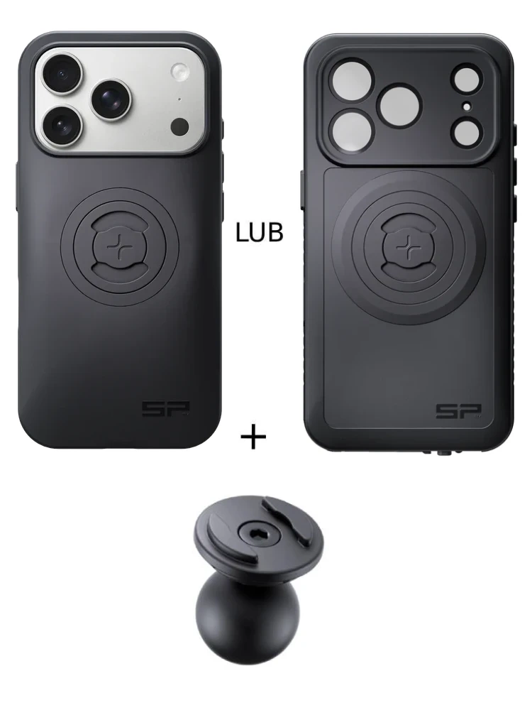 Zestaw: etui na telefon iPhone 17 Pro + uchwyt kulowy Pro SPC+ SP Connect