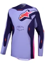 Bluza cross Alpinestars MX Racer Air Hunt fioletowo-różowa
