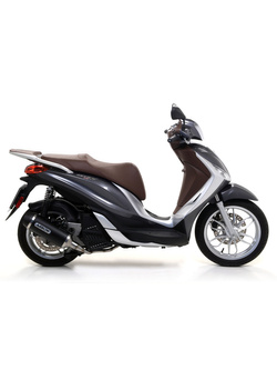 Tłumik Arrow Urban [Aluminium "Dark" + Nichrom "Dark"] - Piaggio Medley 125 / 150 [16-19]