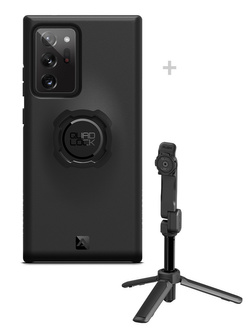 Zestaw: etui na telefon Samsung Galaxy Note20 Ultra + statyw/ selfie stick Quad Lock