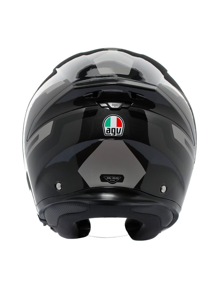 Kask otwarty AGV K-5 Jet Evo Tune szaro-czarny