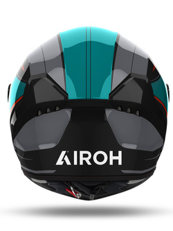 Kask integralny Airoh Connor Dunk czarno-niebieski