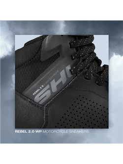 Buty motocyklowe Shima Rebel 2.0 WP czarne