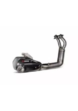 Tłumik motocyklowy Akrapović Yamaha MT-07 (25-)/ Tracer 7/ GT (20-) stalowy, karbonowy [z homologacją]