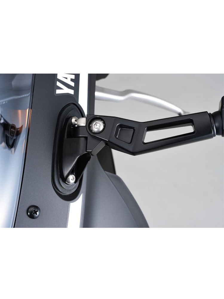 Lusterko D-MIRROR-11 Daytona na lewą stronę, montowane na owiewce czarne